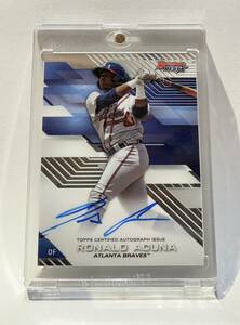 Ronald Acuna 2017 Bowman’s Best Best of 2017 Auto ！！ロナルド・アクーニャ 直書き 直筆サインカード！！Atlanta Braves ブレーブス