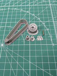 1/12 Ducati 916 chain set 3D printer made 