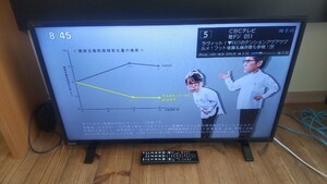 WB117 TOSHIBA REGZA 32S24 32型 液晶テレビ 2021年製 東芝/レグザ/32インチ/液晶カラーTV/TV/テレビ 動作OK 現状品