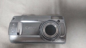 H1985 Canon PowerShot A470 PC1267 コンパクトデジタルカメラ 小型デジカメ/キャノン/パワーショット 簡易動作確認OK 動作品 現状品 