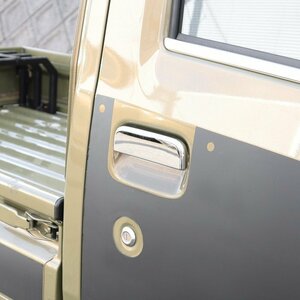 サンバー トラック S200系 メッキ ドア ハンドル カバー左右セット 新品 ドア ノブ スバル 軽トラ