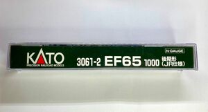 KATO EF65 1000 後期形 JR仕様　3061-2 カトー Nゲージ 鉄道模型