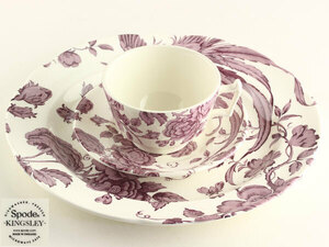 洋食器　Spode　スポード　KINGSLEY　カップ＆ソーサ　プレート　D1904