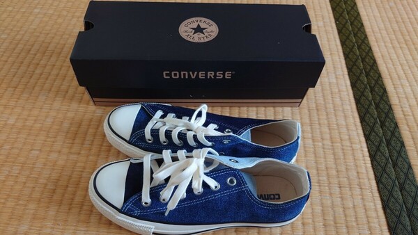 【未使用】CONVERSE ALL STAR MULTIDENIM OX コンバース オールスター マルチデニム レディーススニーカー ブルー