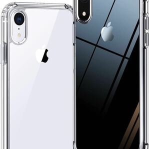 ONES HD超透明 iPhone XR ハード ケース 米軍MIL規格 超耐衝撃 エアバッグ 〔 高靭性強化PCガードボード 高弾性衝撃吸収TPUバンパー 〕