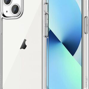 JEDirect iPhone13 保護ケース(6.1インチ専用) 黄ばみなし 衝撃吸収 バンパーカバー 傷つけ防止 クリアバック (クリア)