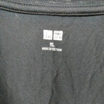 ユニクロレディース　XLサイズ　ブラック Tシャツ　　　5/15 半袖 黒_画像3