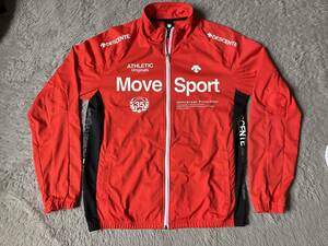 ★中古 美品★DESCENTE デサント Move Sport ムーブスポーツ ドライトランスファートレーニングジャケット DAT-1404 Ｏサイズ ジャージ