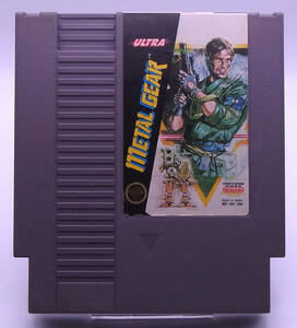 ★中古 NES METAL GEAR メタルギア 北米版