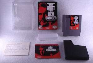 ★中古 NES THE HUNT FOR RED OCTOBER レッドオクトーバーを追え 国内発売中止 レア