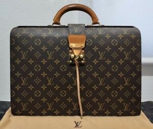 ★極美品★LOUISVUITTON ルイ・ヴィトン モノグラム 2層 自立 ダレスバッグ ビジネスバッグ ブリーフケース 書類鞄★シリアル フランス製★