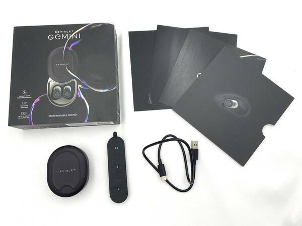 【送料無料】devialet gemini　ワイヤレスイヤホン　デビアレ　ジェミニ