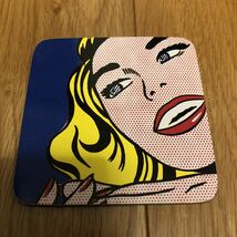 リキテンシュタイン コースター ロイ リキテンシュタイン アンディ ウォーホル キース へリング Roy Lichtenstein POPART_画像4