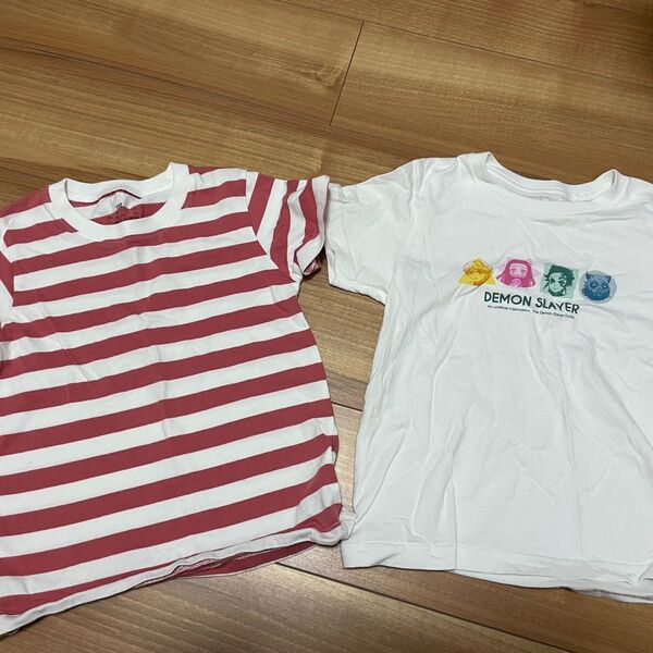 無印半袖Tシャツ ユニクロ鬼滅Tシャツ