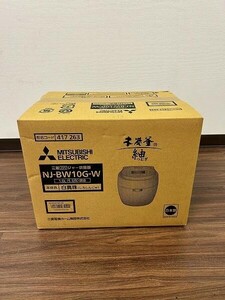 M1113-J27-421 unopened Mitsubishi NJ-BW10G-W IH jar rice cooker present condition goods ③