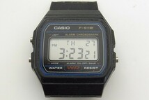 J789-N36-1425◎ CASIO カシオ F-91W メンズ クォーツ 腕時計 現状品① ◎_画像1