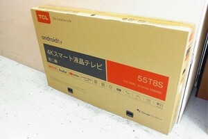 J092-S30-118【引取限定】未開封 TCL 55T8S 55インチ 液晶テレビ 現状品③＠