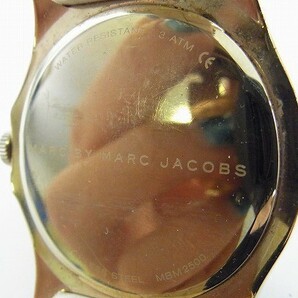 J421-J27-5◎ Marc by Marc Jacobs マークバイマークジェイコブス MBM2500 メンズ クォーツ 腕時計 現状品① ◎の画像4