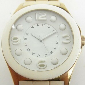 J421-J27-5◎ Marc by Marc Jacobs マークバイマークジェイコブス MBM2500 メンズ クォーツ 腕時計 現状品① ◎の画像1