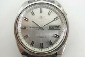 J416-S20-6656◎ ORIENT オリエント 21石 CK469705-7BPT メンズ 自動巻き 腕時計 現状品① ◎