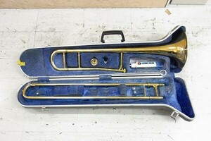 J028-J27-355 YAMAHA ヤマハ YSL-251 トロンボーン ケース付き 現状品③＠