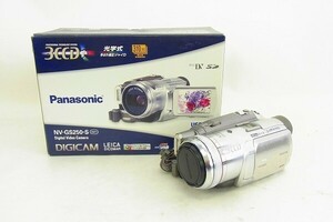 J014-J25C-30 PANASONIC パナソニック NV-GS250-S デジタルビデオカメラ 現状品③