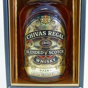 J004-S20-6913 CHIVAS REGAL シーバスリーガル 12年 スコッチ ウィスキー 750ml 43% 未開栓 現状品③の画像2