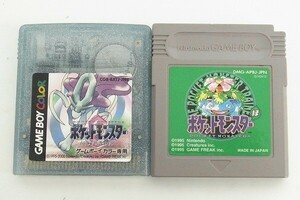 J591-Y30-1087◎ Nintendo ニンテンドー 任天堂 GAMEBOY ポケモン まとめ ソフト ゲーム 現状品③◎