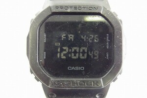 J331-J9-3343◎ CASIO カシオ G-SHOCK DW-5600BB メンズ クォーツ 腕時計 現状品① ◎