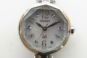 I609-N29-2825◎ ORIENT オリエント io W008.00.B レディース クォーツ 腕時計 現状品① ◎