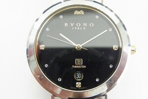 J316-J24-360◎ BULOVA ブローバ B-5537 メンズ クォーツ 腕時計 現状品① ◎