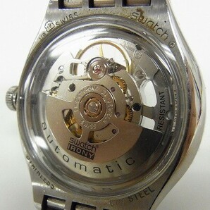 J312-S28-4046◎ Swatch スウォッチ メンズ 自動巻き 腕時計 現状品① ◎の画像4