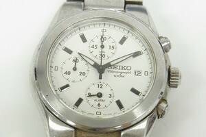 J306-Y30-1156◎ SEIKO セイコー 7T62-0DX0 メンズ クォーツ 腕時計 現状品① ◎