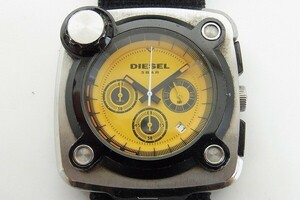 J777-Y32-957* DIESEL diesel DZ-4217 men's quartz wristwatch present condition goods ① *