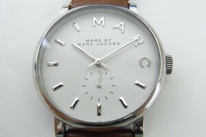 J1546-Y30-143◎ MARC BY MARC JACOBS マークバイマークジェイコブス メンズ クォーツ 腕時計 現状品① ◎