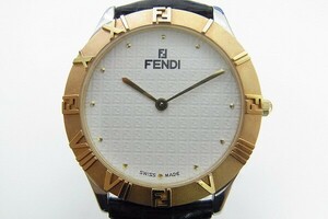 J1547-Y30-1302◎ FENDI フェンディ 2000G メンズ クォーツ 腕時計 現状品① ◎