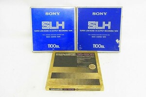 K065-Y33-207 SONY / MAXELL 等 未使用含む オープンリールテープセット 現状品③