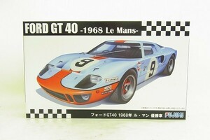 K030-Y30-1311 未開封 FUJIMI フジミ FORD GT40 1968 LE MANS プラモデル 現状品③＠