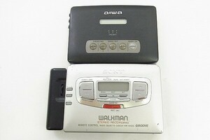 K542-Y30-1199◎ AIWA ウォークマン カセットプレーヤー カセットレコーダー まとめ 現状品③◎