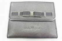 K523-N36-1289◎ FERRAGAMO フェラガモ 財布 レディース 現状品③◎_画像1