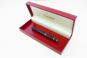 K174-N41-6◎ CARTIER カルティエ 18K-750 万年筆 箱付き 現状品③◎