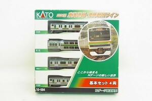 K045-Y20-2635 KATO Kato 10-594 E231 series Tokai road line * Shonan Shinjuku line basic set 4 both railroad model present condition goods ③