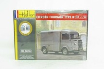 K032-Y30-1315 未開封 HELLER 1/24 CITROEN FOURGON TYPE H プラモデル 現状品③＠_画像1