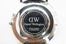 L444-J25-225◎ Daniel Wellington ダニエルウェリントン B36SS メンズ クォーツ 腕時計 現状品① ◎_画像4