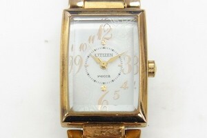 L425-Y2-6635◎ CITIZEN シチズン wicca B035-S051843 レディース クォーツ 腕時計 現状品① ◎