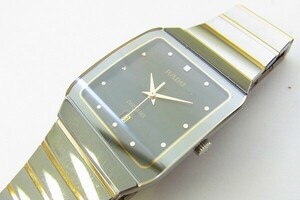 K127-J26-371◎ RADO ラドー 152.03666.3 メンズ クォーツ 腕時計 現状品③◎