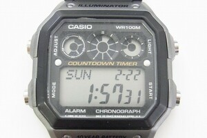 M557-S28-3726◎ Casio カシオ AE-1300WH メンズ クォーツ 腕時計 現状品① ◎