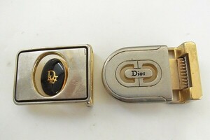 M490-N35-990◎ Christian Dior クリスチャン ディオール ベルト用 バックル まとめ 現状品 ◎