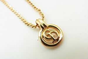 M176-J25-415* Cristian Dior Dior necklace accessory present condition goods ③*