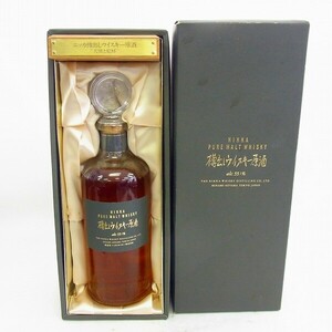 J933-Y25-2562 NIKKA ニッカ 樽出しウイスキー原酒 500ml 55.1％ 未開栓 現状品②